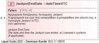 XSD Diagram of JackpotEndDate