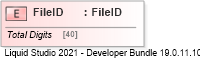 XSD Diagram of FileID